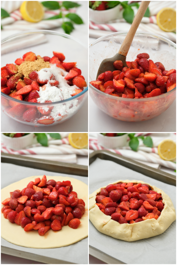how to make Strawberry Galette