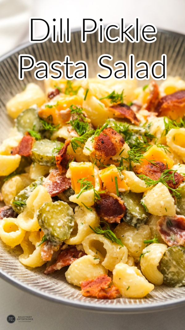 Dill Pickle Pasta Salad