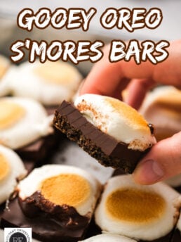 GOOEY OREO S’MORES BARS