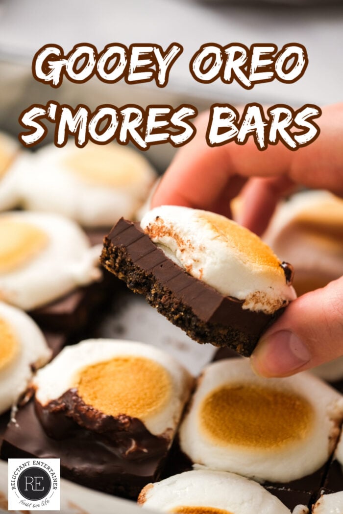 GOOEY OREO S’MORES BARS
