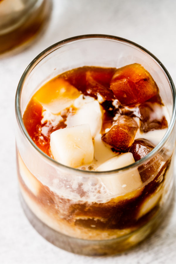 ⭐️SIMPLE & BEST ICED COFFEE recipe - espresso based, using a