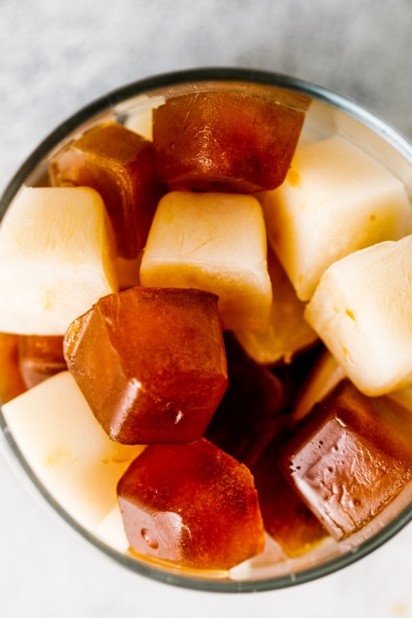 Coffee & Milk Ice Cubes - thesassylife