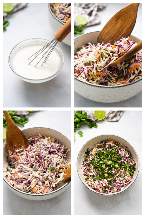 how to make coleslaw