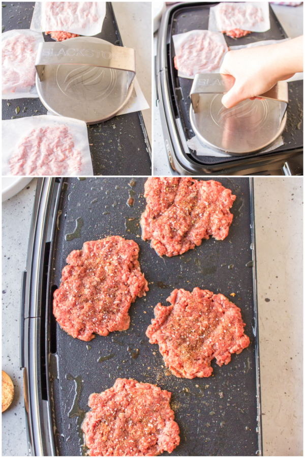 how to cook Blackstone Smash Burgers