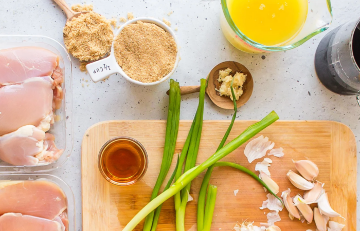 ingredients to make chicken with pineapple