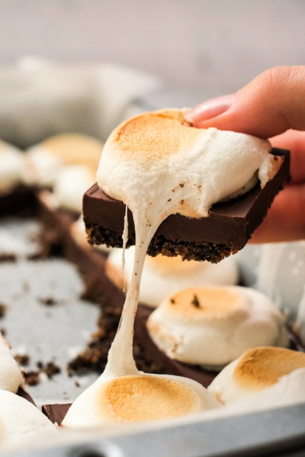 gooey Oreo S’mores Bars