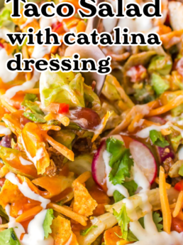 Taco Salad with Catalina Dressing