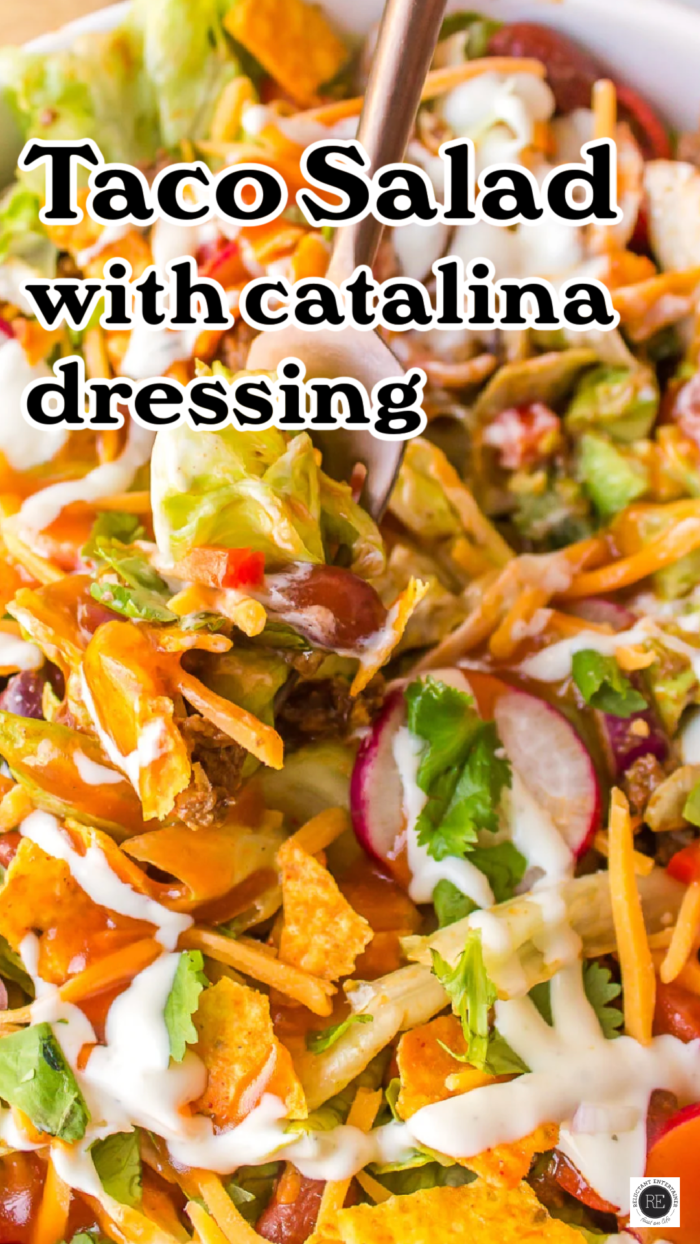 Taco Salad with Catalina Dressing