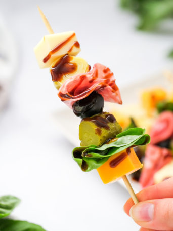 Charcuterie Skewer on a stick