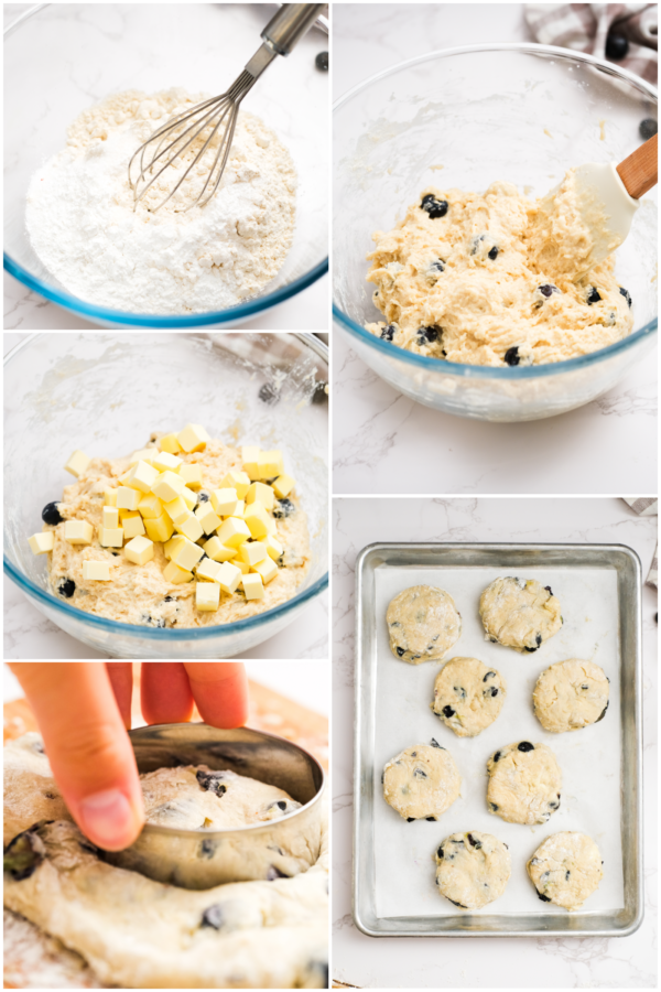 how to make Blueberry Biscuits