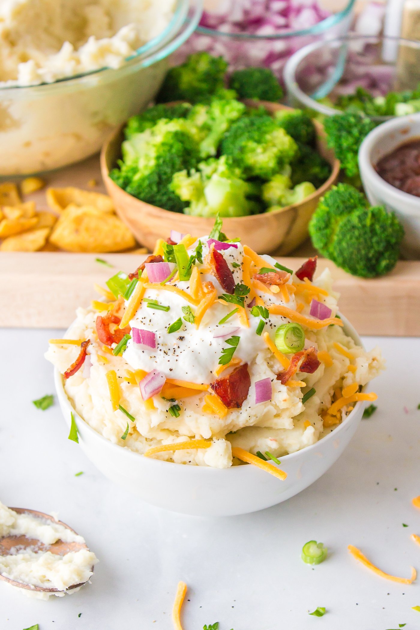 EPIC Baked Potato Dinner Board - Reluctant Entertainer