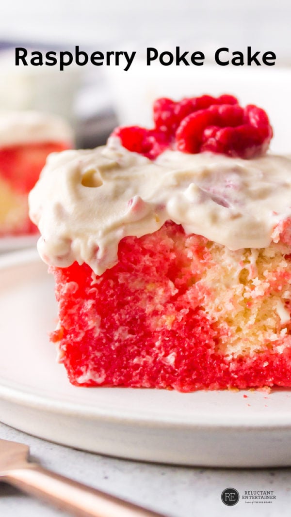 raspberry jello cake