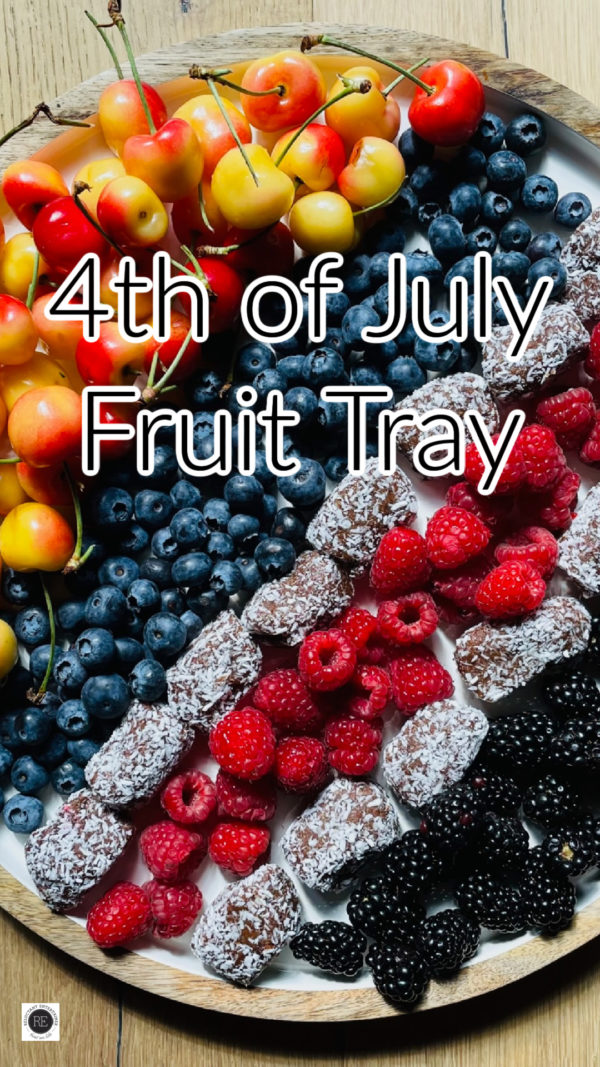 4th of July Fruit Tray