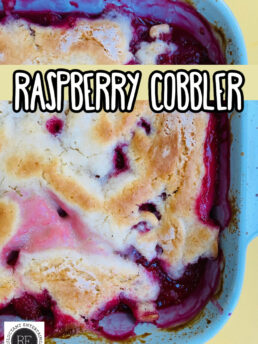 Raspberry Cobbler recipe