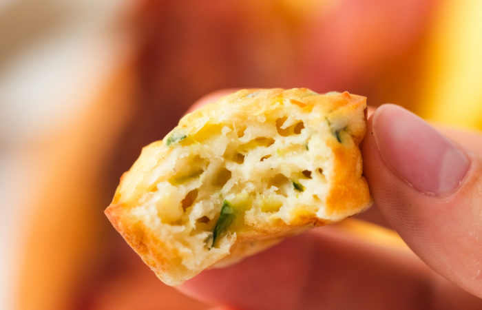 Baked Cheesy Zucchini Bites - Reluctant Entertainer