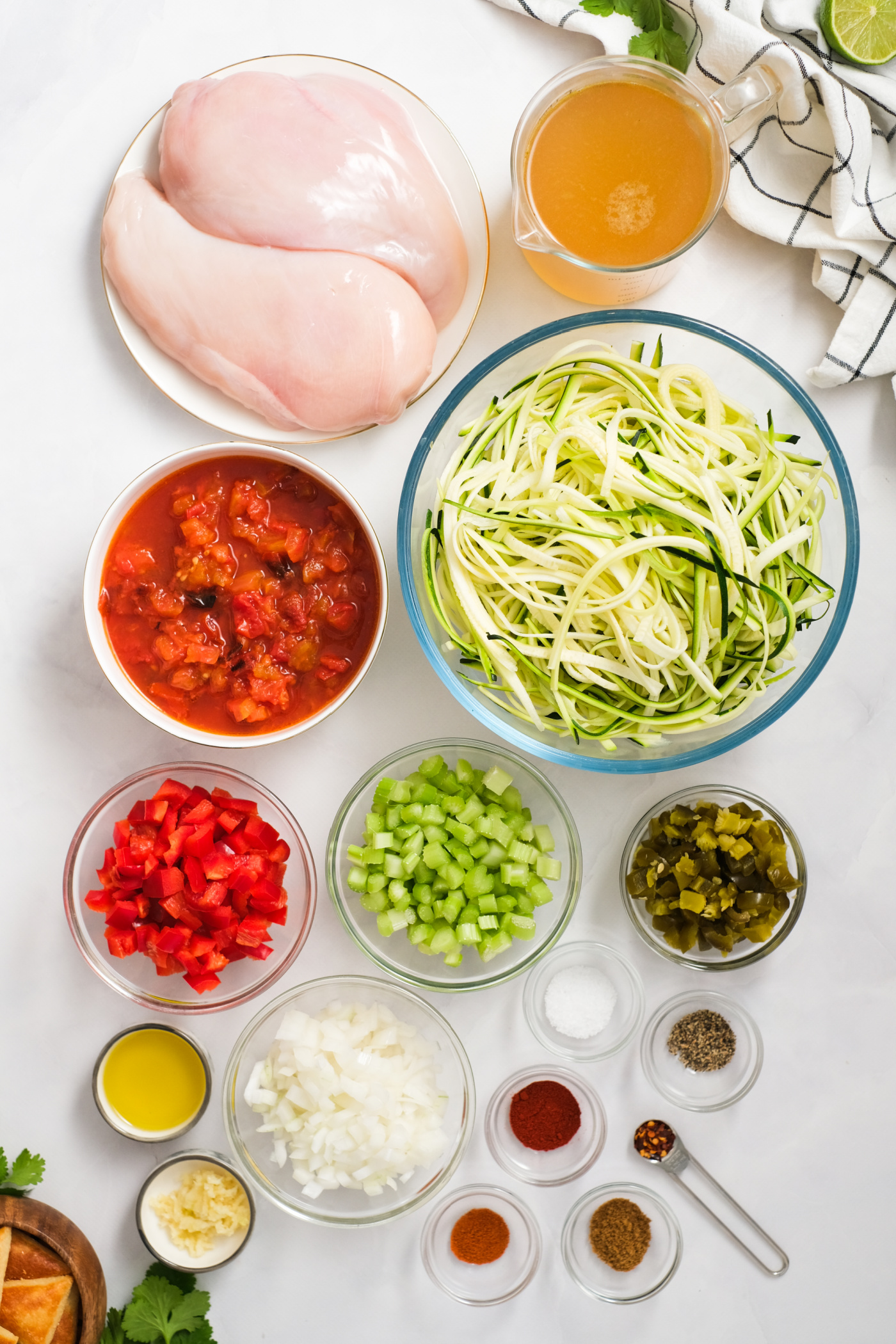 Keto Chicken Tortilla Soup - Reluctant Entertainer