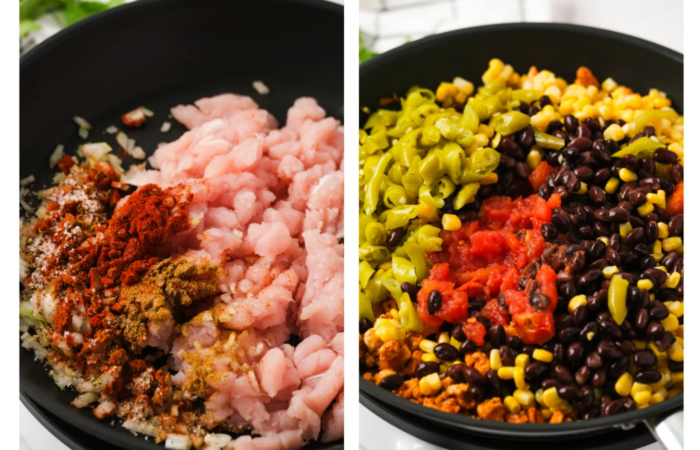 cooking ground turkey