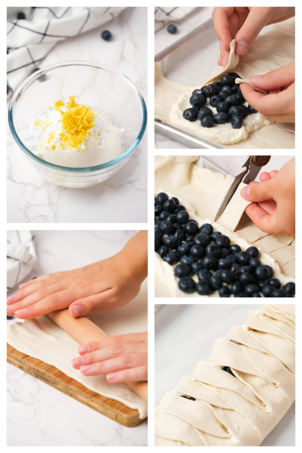 how to make a Blueberry Strudel