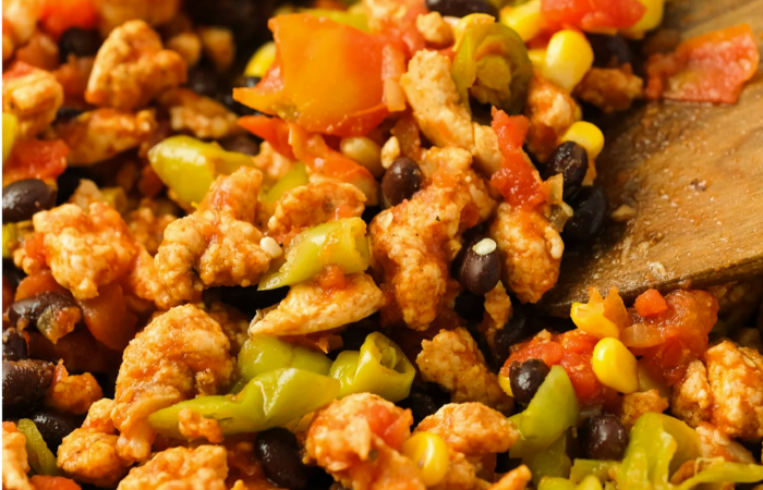 ground turkey mixture