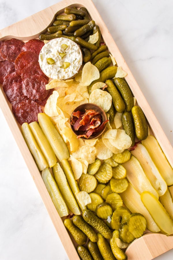 How To Make An Epic Pickle Board - Reluctant Entertainer
