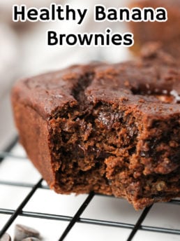 Healthy Banana Brownies