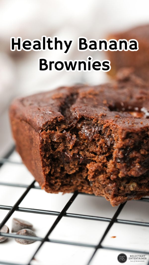 Healthy Banana Brownies