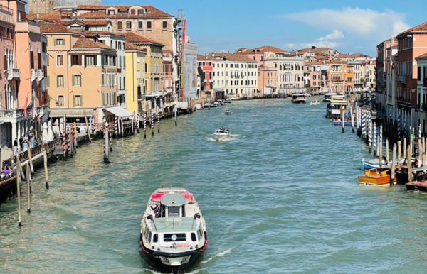 boat in venice