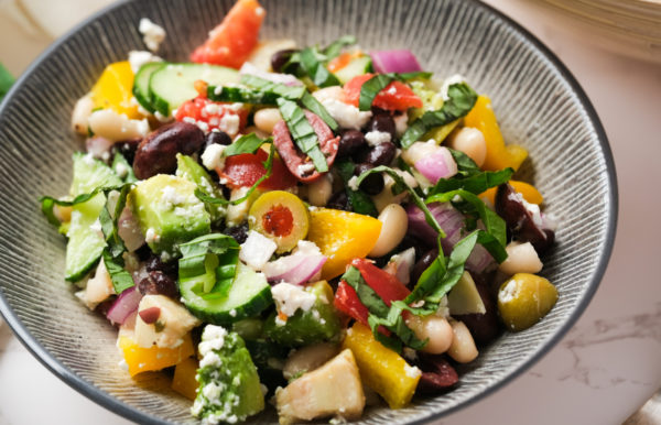 Mediterranean Black Bean Salad