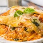 delicious serving of Turkey Lasagna