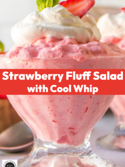 Strawberry Fluff Salad with Cool Whip