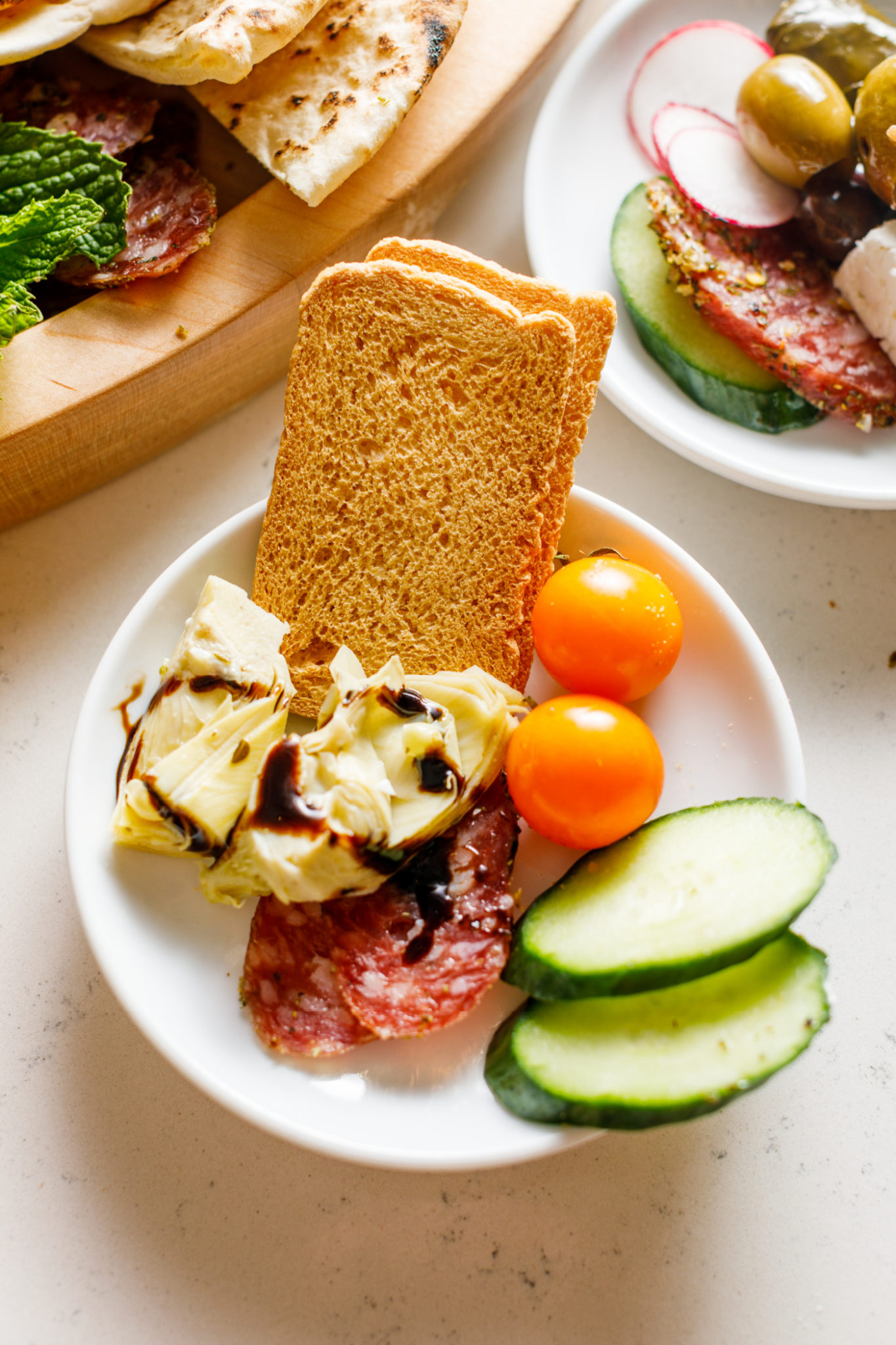 Mediterranean Charcuterie Board Reluctant Entertainer