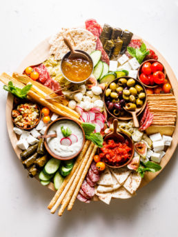 Mediterranean Charcuterie Board