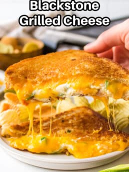 Blackstone Grilled Cheese
