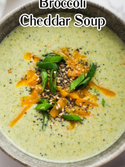 Gluten-Free Broccoli Cheddar Soup