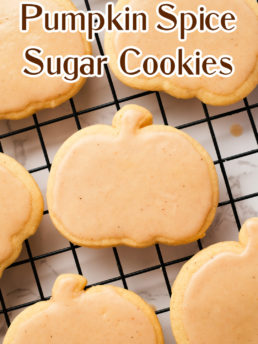 Pumpkin Spice Sugar Cookies recipe