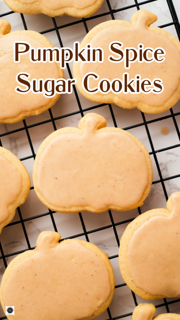 Pumpkin Spice Sugar Cookies recipe