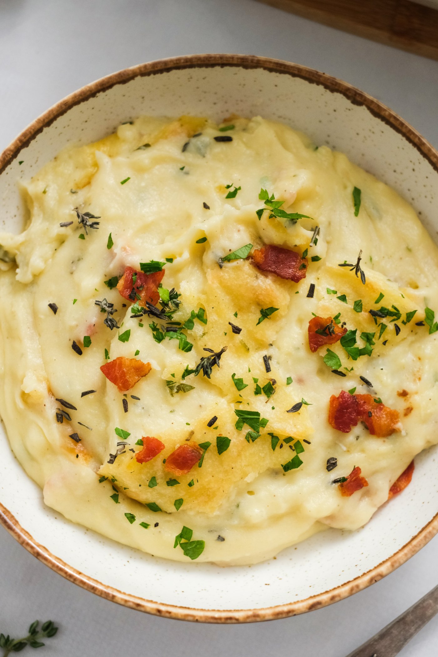 Loaded Mashed Potato Casserole - Reluctant Entertainer