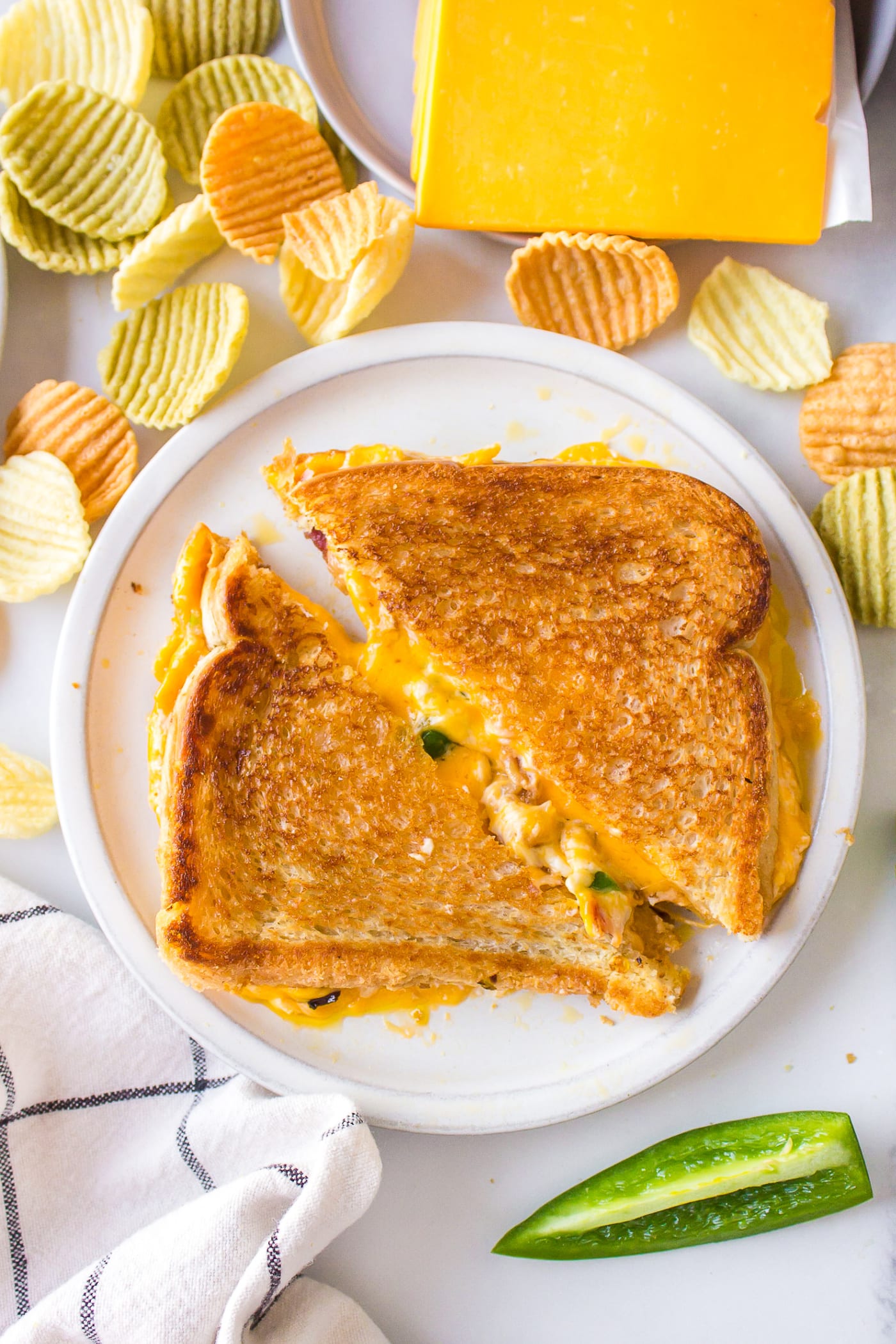 Blackstone Grilled Cheese Reluctant Entertainer