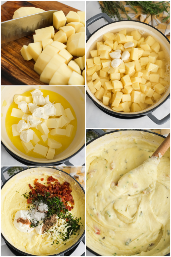 how to make Baked Mashed Potatoes