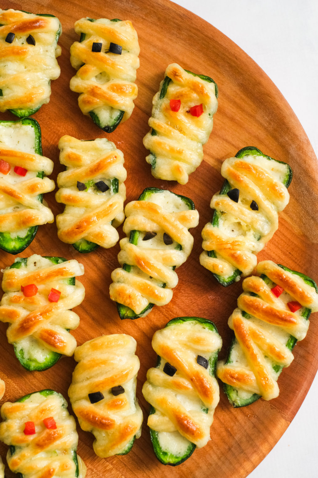 Jalapeno Popper Mummies - Reluctant Entertainer