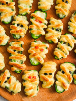 spooky Jalapeno Popper Mummies