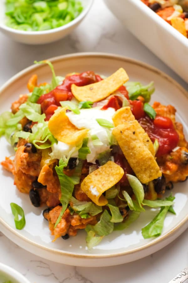 Walking Taco Casserole (Mexican Casserole Recipe with Doritos