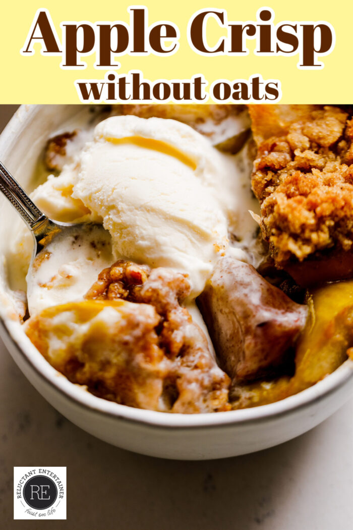 Apple Crisp Recipe without oats