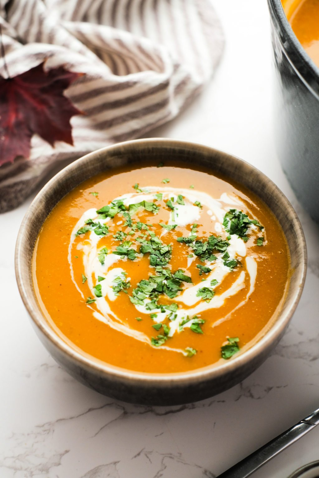 Pumpkin Soup with Canned Pumpkin - Reluctant Entertainer