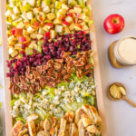 a Fall Harvest salad with apples and pears