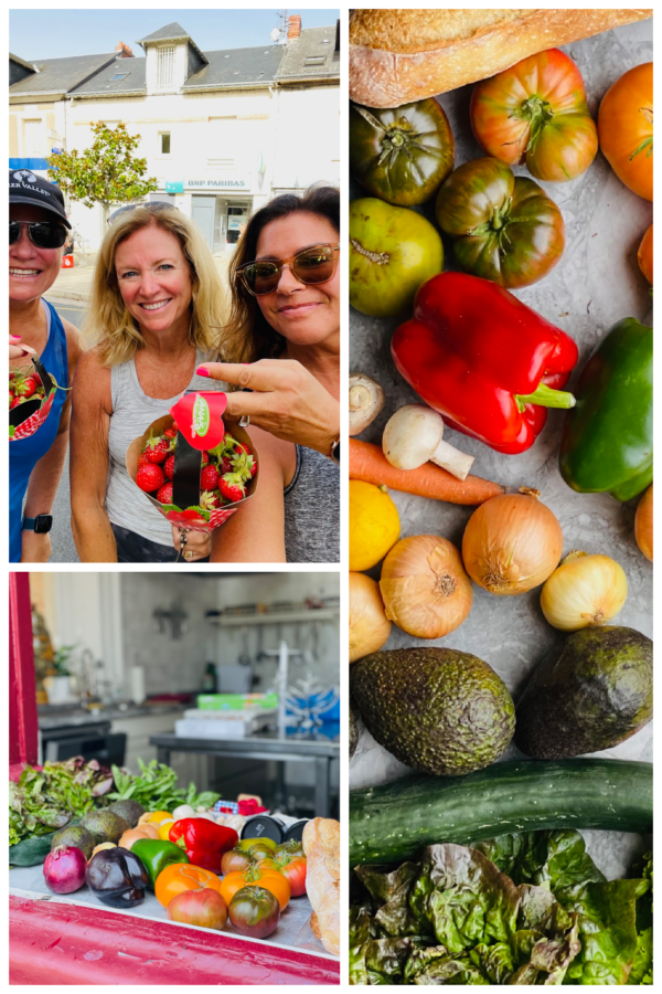 Farmer's Market in La Roche Posay