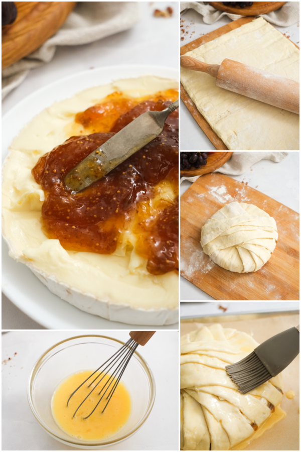 how to make a baked brie with figs jam
