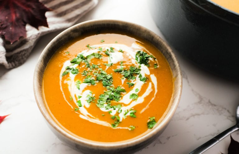 Pumpkin Soup with Canned Pumpkin - Reluctant Entertainer