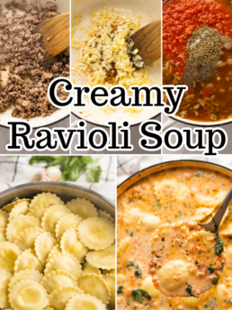 Creamy Ravioli Soup