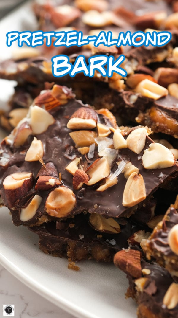 Pretzel-Almond Bark